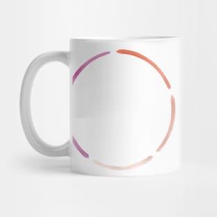 Pride in minimalism (lesbian pride 1) Mug